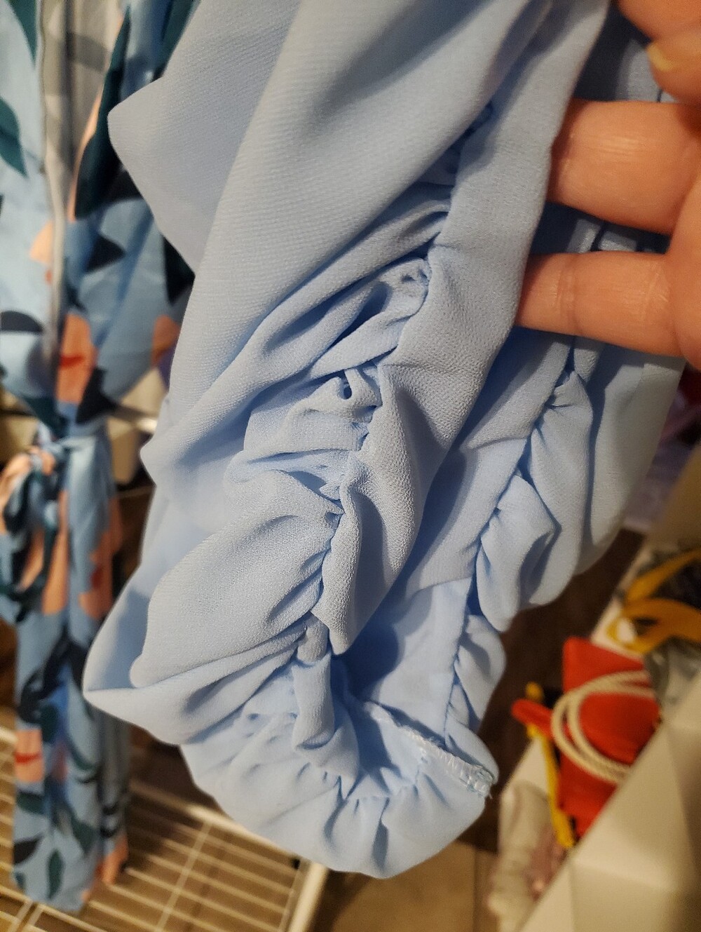 Glass Blue Long Robe - Picture 13 of 15
